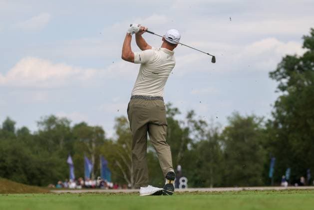 Martin Kaymer GER on the tee,Tee 8, 36 BMW International Open 2025, Golf, DP World Tour, Men, Round 2, 04 07 2025 Eichenried Bayern Germany Copyright: xkolbert-press ChristianxKolbertx