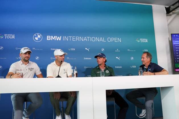 Golf, BMW International Open, Press conference