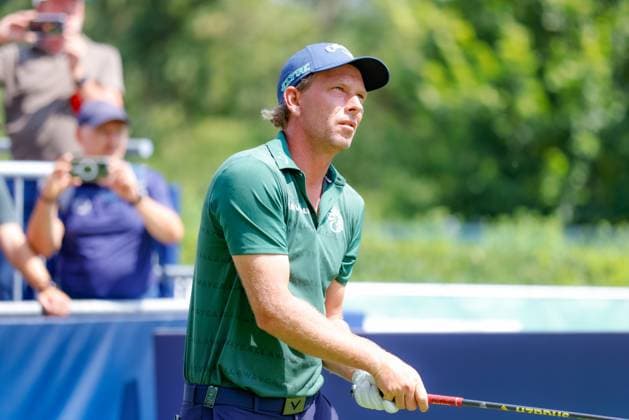 MUNICH, GERMANY - 04.07.2025: Marcel SIEM (GER). The BMW International Open at Golfclub Munchen Eichenried on July 04, 2025 in Germany.