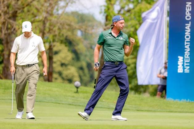 MUNICH, GERMANY - 04.07.2025: Marcel SIEM (GER). The BMW International Open at Golfclub Munchen Eichenried on July 04, 2025 in Germany.
