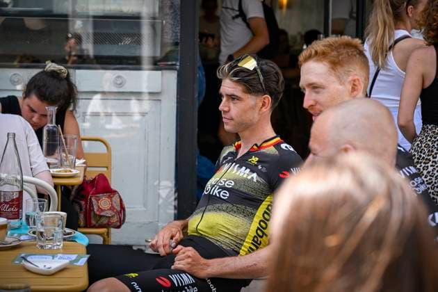 Tour de France 2025 04 07 2025 LILLE METROPOLE, FRANCE - JULY 04 : Van Aert Wout (BEL) of Team Visma - Lease a Bike pictured during a training session ahead of the 112th edition of Tour de France an UCI World Tour 2.UWT cycling road race stage for Men Elite on July 4, 2025 in Lille Metropole, France, 04 07 2025 ( Motordriver Kenny Verfaillie - Lille Metropole France  Copyright: xJanxDexMeuleneirx