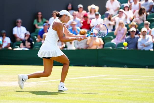 Madison during her third round match Wimbledon Tennis Championships, Day 5, The All England Lawn Tennis and Croquet Club, London, UK - 04 Jul 2025London The All England Lawn Tennis and United Kingdom  Copyright: xJavierxGarcia Shutterstockx 15384469bs