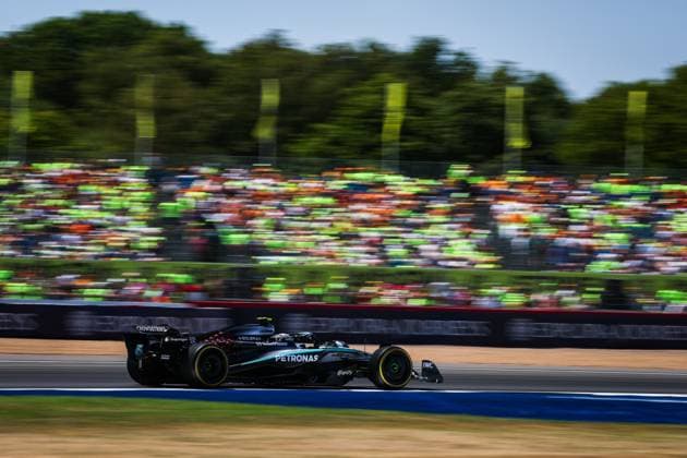 F1 - BRITISH GRAND PRIX 2025 12 KIMI ANTONELLI Andrea (ita), Mercedes AMG F1 Team W16, action during the Formula 1 Qatar Airways British Grand Prix 2025, 12th round of the 2025 FIA Formula One World Championship, WM, Weltmeisterschaft from July 4 to 6, 2025 on the Silverstone Circuit, in Silverstone, United Kingdom - SilverstoneUnited Kingdom  Copyright: xANTONINxVINCENTx
