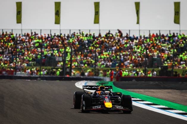 F1 - BRITISH GRAND PRIX 2025 01 VERSTAPPEN Max (nld), Red Bull Racing RB21, action during the Formula 1 Qatar Airways British Grand Prix 2025, 12th round of the 2025 FIA Formula One World Championship, WM, Weltmeisterschaft from July 4 to 6, 2025 on the Silverstone Circuit, in Silverstone, United Kingdom - SilverstoneUnited Kingdom  Copyright: xANTONINxVINCENTx