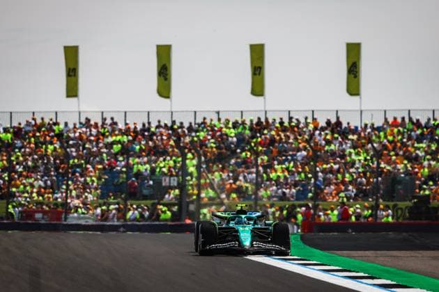 F1 - BRITISH GRAND PRIX 2025 14 ALONSO Fernando (spa), Aston Martin F1 Team AMR24, action during the Formula 1 Qatar Airways British Grand Prix 2025, 12th round of the 2025 FIA Formula One World Championship, WM, Weltmeisterschaft from July 4 to 6, 2025 on the Silverstone Circuit, in Silverstone, United Kingdom - SilverstoneUnited Kingdom  Copyright: xANTONINxVINCENTx