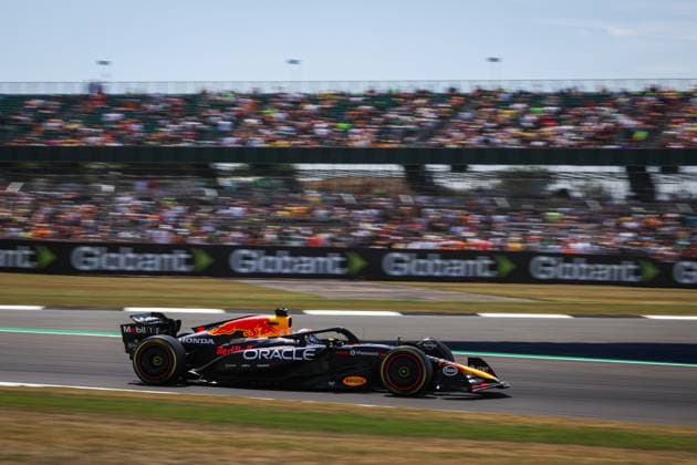 F1 - BRITISH GRAND PRIX 2025 01 VERSTAPPEN Max (nld), Red Bull Racing RB21, action during the Formula 1 Qatar Airways British Grand Prix 2025, 12th round of the 2025 FIA Formula One World Championship, WM, Weltmeisterschaft from July 4 to 6, 2025 on the Silverstone Circuit, in Silverstone, United Kingdom - SilverstoneUnited Kingdom  Copyright: xANTONINxVINCENTx