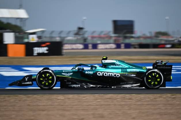 4th July 2025; Silverstone Circuit, Northamptonshire, England; Formula 1 2025 Qatar Airways British F1 Grand Prix; Free Practice Day; Fernando Alonso in the Mercedes-AMG F1 M16 powered Aston Martin Aramco-Mercedes AMR25 car during the first free practice session (P1)  ActionPlus12808829 SimonxWest