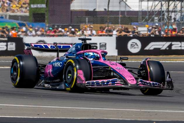 4th July 2025; Silverstone Circuit, Northamptonshire, England; Formula 1 2025 Qatar Airways British F1 Grand Prix; Free Practice Day; BWT Alpine F1 Team driver Pierre Gasly in his Alpine-Renault A525 Renault E-Tech RE25 during free practice 1  ActionPlus12808861 TimxWilliams