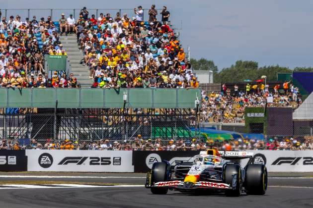 4th July 2025; Silverstone Circuit, Northamptonshire, England; Formula 1 2025 Qatar Airways British F1 Grand Prix; Free Practice Day; Visa Cash App Racing Bulls F1 Team driver Isack Hadjar in his Racing Bulls-Honda RBPT VCARB 02 Honda RBPTH003 during free practice 1  ActionPlus12808868 TimxWilliams