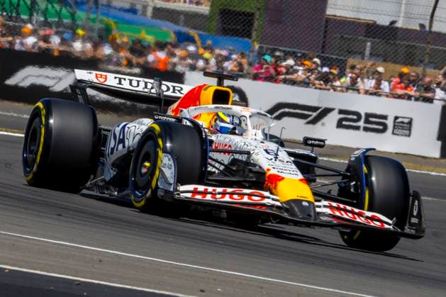 4th July 2025; Silverstone Circuit, Northamptonshire, England; Formula 1 2025 Qatar Airways British F1 Grand Prix; Free Practice Day; Visa Cash App Racing Bulls F1 Team driver Isack Hadjar in his Racing Bulls-Honda RBPT VCARB 02 Honda RBPTH003 during free practice 1  ActionPlus12808869 TimxWilliams