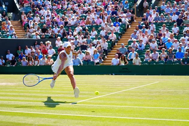 Madison Keys during her third round match Wimbledon Tennis Championships, Day 5, The All England Lawn Tennis and Croquet Club, London, UK - 04 Jul 2025London The All England Lawn Tennis and United Kingdom  Copyright: xJavierxGarcia Shutterstockx 15384469cx