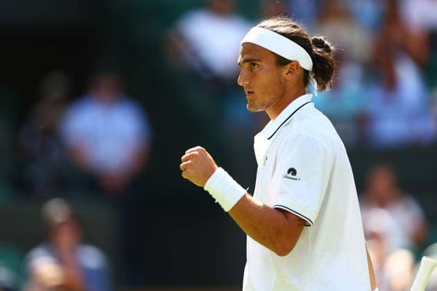 Mattia Bellucci during his third round match Wimbledon Tennis Championships, Day 5, The All England Lawn Tennis and Croquet Club, London, UK - 04 Jul 2025London The All England Lawn Tennis and United Kingdom  Copyright: xJamesxMarsh Shutterstockx 15384470ce