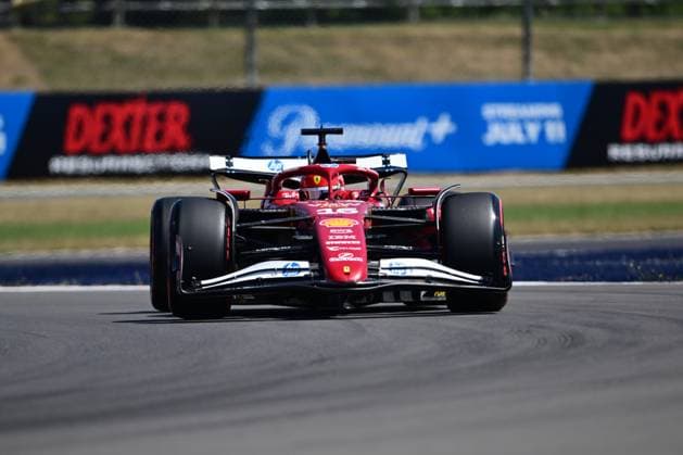 F1 Grand Prix of Great Britain - Practice Charles Leclerc of Scuderia Ferrari participates in free practice during the 13th round of the Formula 1 World Championship, WM, Weltmeisterschaft at Silverstone Circuit in Silverstone, Northamptonshire, England, on July 4, 2025. Silverstone Northampshire United Kingdom  Copyright: xAndreaxDiodatox originalFilename:diodato-formula1250704_np1WK.jpg