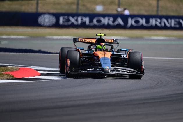 F1 Grand Prix of Great Britain - Practice Lando Norris of the McLaren F1 Team runs during free practice at the 13th round of the Formula 1 World Championship, WM, Weltmeisterschaft at Silverstone Circuit in Silverstone, Northamptonshire, England, on July 4, 2025. Silverstone Northampshire United Kingdom  Copyright: xAndreaxDiodatox originalFilename:diodato-formula1250704_npEoy.jpg