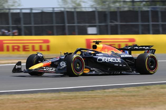 F1 Grand Prix of Great Britain - Practice Max Verstappen of the Netherlands and Red Bull Racing participates in Free Practice 1 of the Formula 1 Qatar Airways British Grand Prix at the Silverstone Circuit in Towcester, England, on July 4, 2024. United Kingdom  Copyright: xMIxNewsx originalFilename:fletcher-f1grandp250704_npaVk.jpg