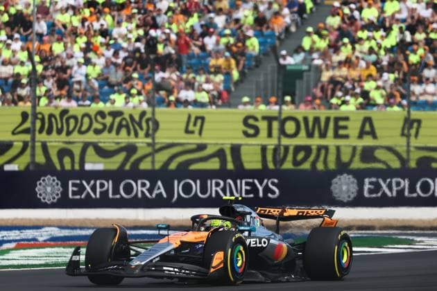F1 British Grand Prix 2025 Practice 2 Lando Norris of McLaren during the second practice ahead of the Formula 1 British Grand Prix at Silverstone Circuit in Northampton, Great Britain on July 5, 2024. Northampton United Kingdom  Copyright: xJakubxPorzyckix originalFilename:porzycki-f1britis250704_npyBq.jpg