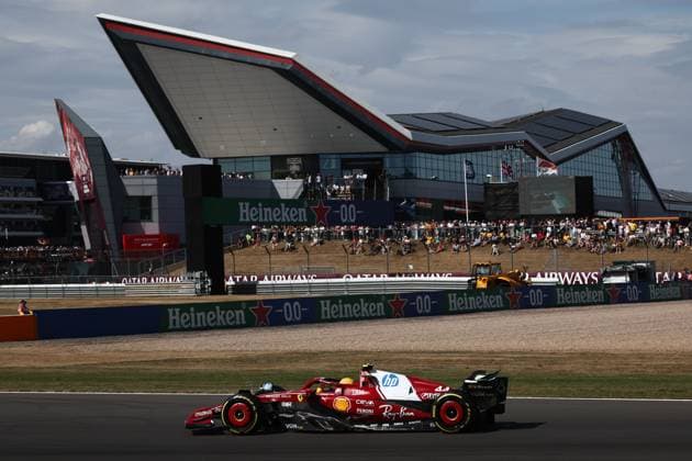 F1 British Grand Prix 2025 Practice 2 Lewis Hamilton of Ferrari during the second practice ahead of the Formula 1 British Grand Prix at Silverstone Circuit in Northampton, Great Britain on July 5, 2024. Northampton United Kingdom  Copyright: xJakubxPorzyckix originalFilename:porzycki-f1britis250704_npvlg.jpg