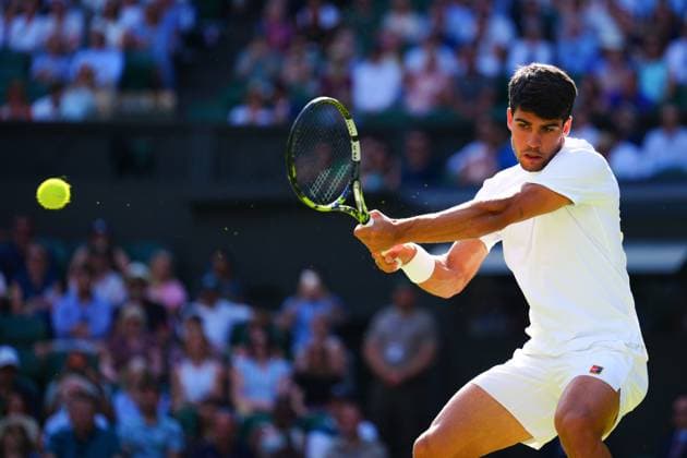Tennis, Wimbledon, Day 5 - Struff against Alcaraz