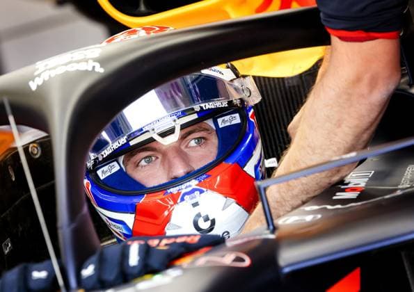 SILVERSTONE - Max Verstappen (Red Bull Racing) during 2nd free practice at the Silverstone circuit ahead of the Great Britain Grand Prix. ANP SEM VAN DER WAL xVIxANPxSportx xxANPxIVx 530933357 originalFilename: 530933357.jpg