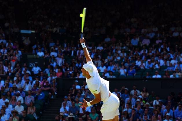 Jan-Lennard Struff during his third round match Wimbledon Tennis Championships, Day 5, The All England Lawn Tennis and Croquet Club, London, UK - 04 Jul 2025London The All England Lawn Tennis and United Kingdom  Copyright: xJavierxGarcia Shutterstockx 15384469gq