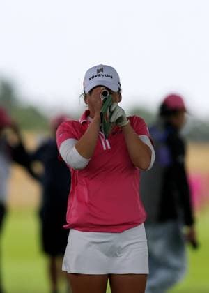KPMG Women s Irish Open 2025, Carton House, Maynooth 4 7 2025 Sara Byrne Sara Byrne 4 7 2025  Copyright: x INPHO LaszloxGeczox 0N8A5291