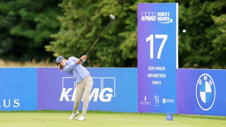 KPMG Women s Irish Open 2025, Carton House, Maynooth 4 7 2025 Marta Sanz Barrio Marta Sanz Barrio 4 7 2025  Copyright: x INPHO LaszloxGeczox 0N8A5802