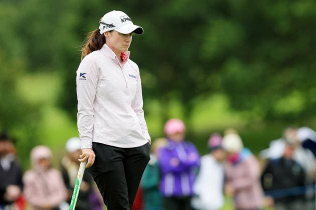 KPMG Women s Irish Open 2025, Carton House, Maynooth 4 7 2025 Leona Maguire Leona Maguire 4 7 2025  Copyright: x INPHO LaszloxGeczox 0N8A7623