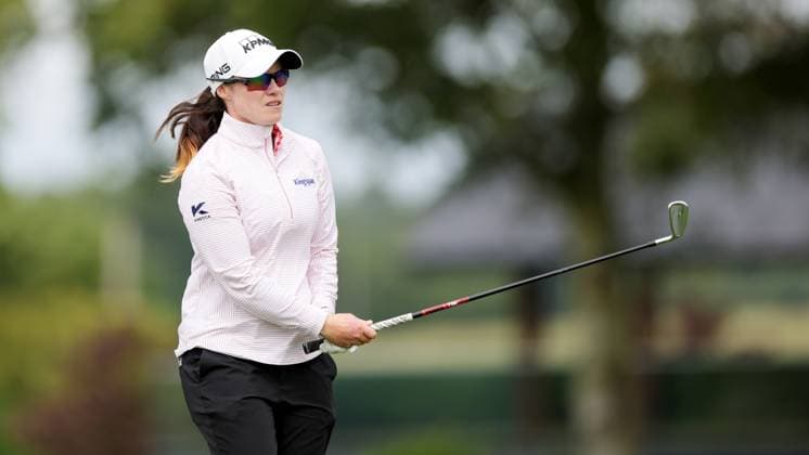 KPMG Women s Irish Open 2025, Carton House, Maynooth 4 7 2025 Leona Maguire Leona Maguire 4 7 2025  Copyright: x INPHO LaszloxGeczox 0N8A8033