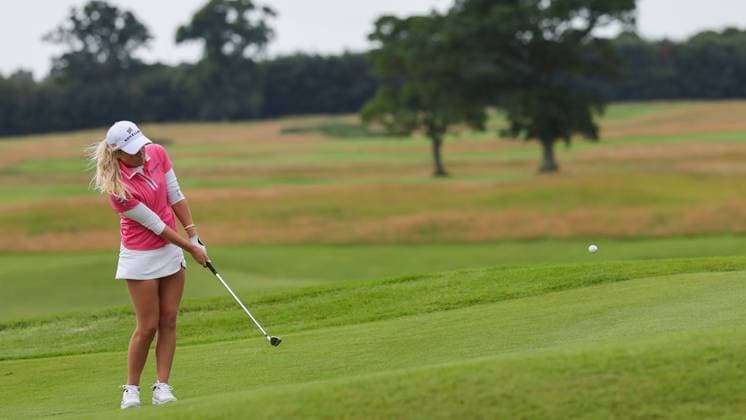 KPMG Women s Irish Open 2025, Carton House, Maynooth 4 7 2025 Sara¯Byrne Sara¯Byrne 4 7 2025  Copyright: x INPHO LaszloxGeczox LG1_1955