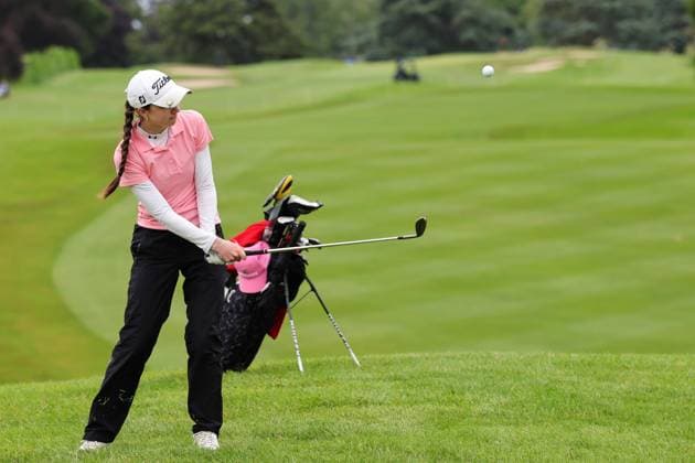 KPMG Women s Irish Open 2025, Carton House, Maynooth 4 7 2025 Anna Abom Anna Abom 4 7 2025  Copyright: x INPHO LaszloxGeczox LG1_2082