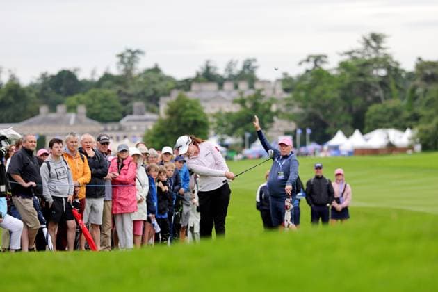 KPMG Women s Irish Open 2025, Carton House, Maynooth 4 7 2025 Leona Maguire Leona Maguire 4 7 2025  Copyright: x INPHO LaszloxGeczox LG1_2180