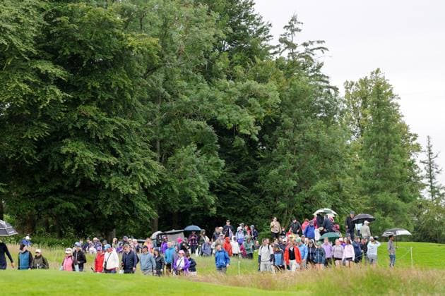 KPMG Women s Irish Open 2025, Carton House, Maynooth 4 7 2025 A view of spectators A view of spectators 4 7 2025  Copyright: x INPHO LaszloxGeczox LG1_2206