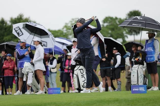 KPMG Women s Irish Open 2025, Carton House, Maynooth 4 7 2025 Anna Nordqvist Anna Nordqvist 4 7 2025  Copyright: x INPHO LaszloxGeczox LG1_2219_1