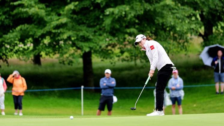 KPMG Women s Irish Open 2025, Carton House, Maynooth 4 7 2025 Leona Maguire Leona Maguire 4 7 2025  Copyright: x INPHO LaszloxGeczox LG1_2288