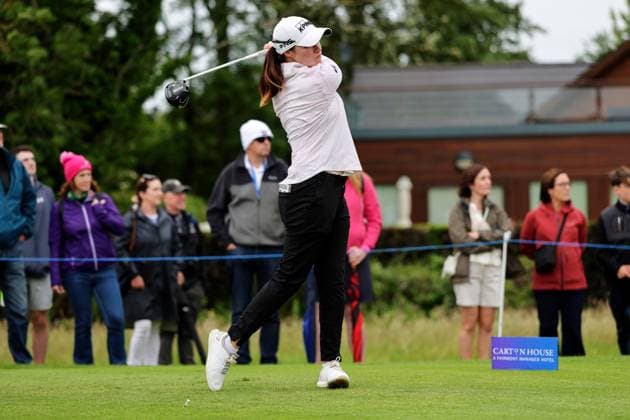KPMG Women s Irish Open 2025, Carton House, Maynooth 4 7 2025 Leona Maguire Leona Maguire 4 7 2025  Copyright: x INPHO LaszloxGeczox LG1_2380