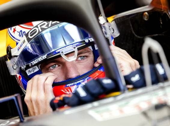 SILVERSTONE - Max Verstappen (Red Bull Racing) during 2nd free practice at the Silverstone circuit ahead of the Great Britain Grand Prix. ANP SEM VAN DER WAL xVIxANPxSportx xxANPxIVx 530934477 originalFilename: 530934477.jpg