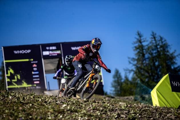 Whoop Downhill Worldcup La Thuile VERMETTE Asa FRAMEWORKS RACING 5DEVat Whoop Downhill Worldcup La Thuile, 04 07 2025,in La Thuile,ITA Photo Sebastian Sternemann