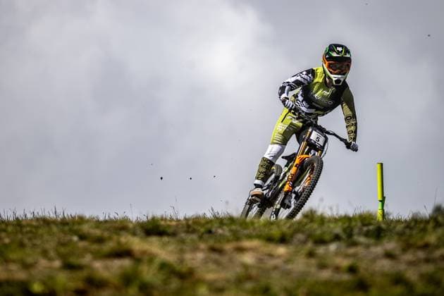 Whoop Downhill Worldcup La Thuile HART Danny NORCO RACE DIVISIONat Whoop Downhill Worldcup La Thuile, 04 07 2025,in La Thuile,ITA Photo Sebastian Sternemann