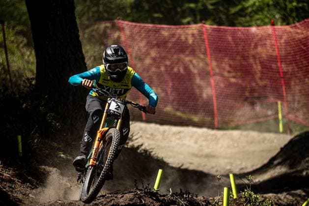 Whoop Downhill Worldcup La Thuile WAITE Tyler YETI FOX FACTORY RACE TEAMat Whoop Downhill Worldcup La Thuile, 04 07 2025,in La Thuile,ITA Photo Sebastian Sternemann