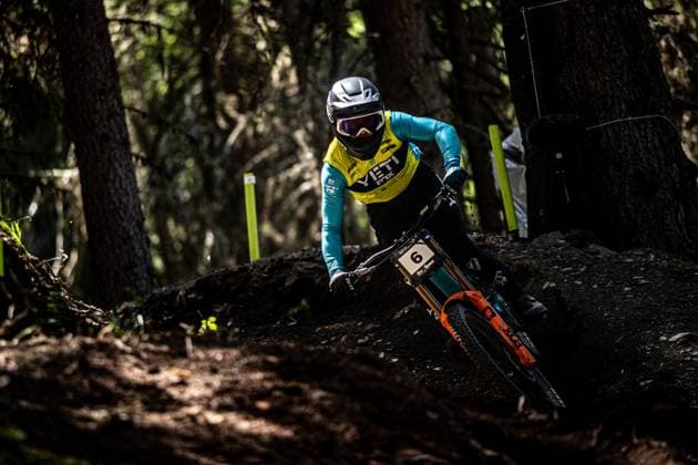 Whoop Downhill Worldcup La Thuile WILLIAMSON Jonty YETI FOX FACTORY RACE TEAMat Whoop Downhill Worldcup La Thuile, 04 07 2025,in La Thuile,ITA Photo Sebastian Sternemann