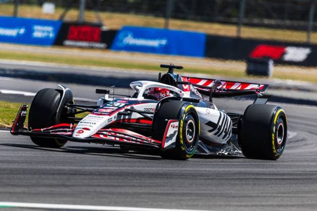 2025 Formula One British Grand Prix Silverstone Circuit, Towcester, United Kingdom. 4.July.2025; Esteban Ocon of France and MoneyGram Haas F1 Team during Free Practice 2 Formula One British Grand Prix Towcester Silverstone Circuit United Kingdom Copyright: xJayxHiranox