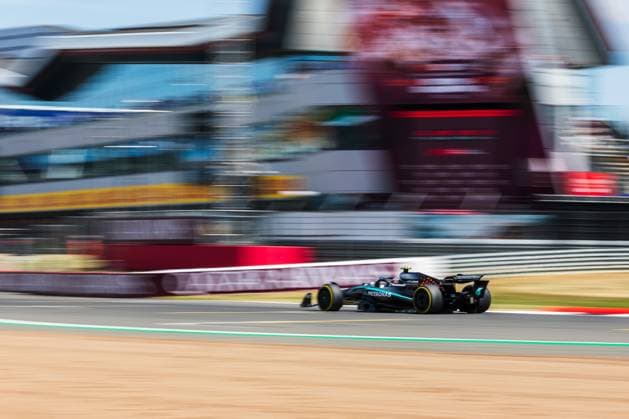 2025 Formula One British Grand Prix Silverstone Circuit, Towcester, United Kingdom. 4.July.2025; Andrea Kimi Antonelli of Italy and Mercedes-AMG PETRONAS F1 Team during Free Practice 1 Formula One British Grand Prix Towcester Silverstone Circuit United Kingdom Copyright: xJayxHiranox