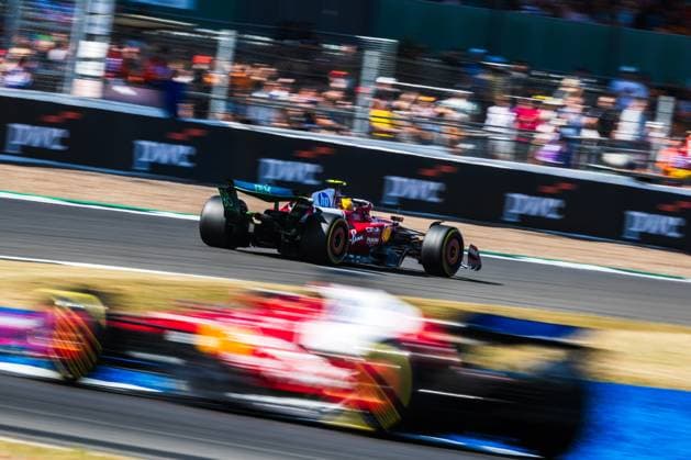 2025 Formula One British Grand Prix Silverstone Circuit, Towcester, United Kingdom. 4.July.2025; Lewis Hamilton of Great Britain and Scuderia Ferrari during Free Practice 2 Formula One British Grand Prix Towcester Silverstone Circuit United Kingdom Copyright: xJayxHiranox