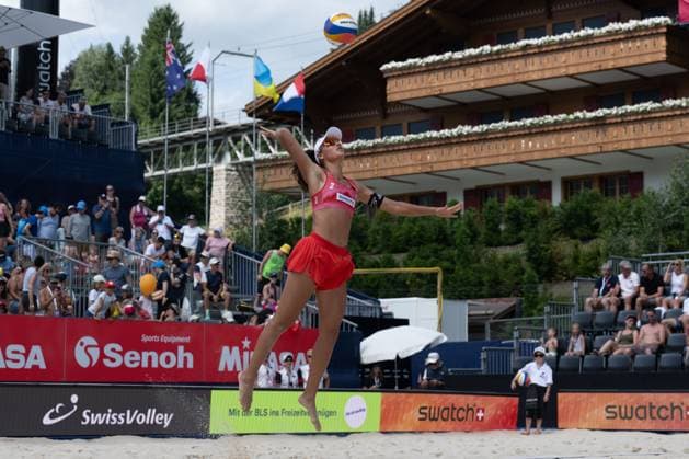 Beach Pro Tour Elite 16 Gstaad, 04 07 2025 Anouk Verge Depre SUI Beach Pro Tour Elite 16 Gstaad on 04 07 2025 Copyright: xBEAUTIFULxSPORTS PeterxWeberx