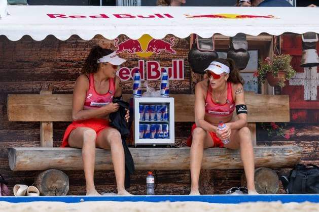 Beach Pro Tour Elite 16 Gstaad, 04 07 2025 Zoe Verge Depre SUI , Anouk Verge Depre SUI Beach Pro Tour Elite 16 Gstaad on 04 07 2025 Copyright: xBEAUTIFULxSPORTS PeterxWeberx
