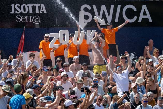 Beach Pro Tour Elite 16 Gstaad, 04 07 2025 Gstaad Beach Pro Tour Elite 16 Gstaad on 04 07 2025 Copyright: xBEAUTIFULxSPORTS PeterxWeberx