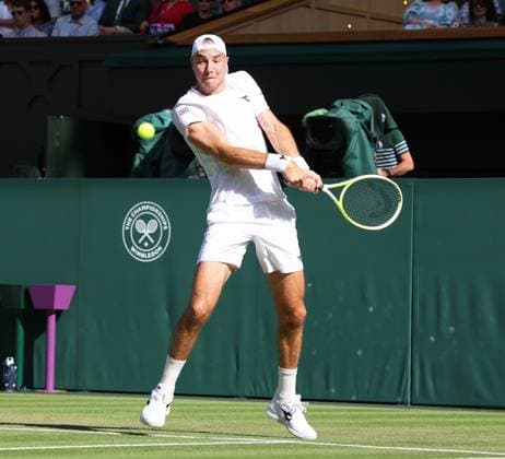 TENNIS - Wimbledon 2025 LONDON,ENGLAND,04.JUL.25 - TENNIS - ATP, Tennis Herren World Tour, Wimbledon, Grand Slam. Image shows Jan Lennard Struff (GER).  GEPAxpictures xAlanxGrieves