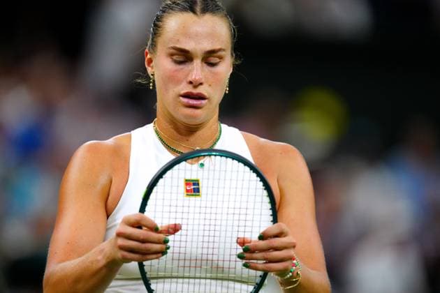 Aryna Sabalenka during her third round match Wimbledon Tennis Championships, Day 5, The All England Lawn Tennis and Croquet Club, London, UK - 04 Jul 2025London The All England Lawn Tennis and United Kingdom  Copyright: xJavierxGarcia Shutterstockx 15384469je