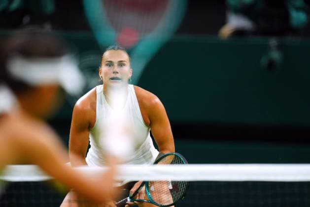 Aryna Sabalenka during her third round match Wimbledon Tennis Championships, Day 5, The All England Lawn Tennis and Croquet Club, London, UK - 04 Jul 2025London The All England Lawn Tennis and United Kingdom  Copyright: xJavierxGarcia Shutterstockx 15384469jk