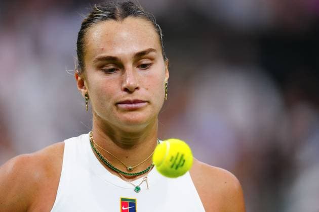 Aryna Sabalenka during her third round match Wimbledon Tennis Championships, Day 5, The All England Lawn Tennis and Croquet Club, London, UK - 04 Jul 2025London The All England Lawn Tennis and United Kingdom  Copyright: xJavierxGarcia Shutterstockx 15384469jq